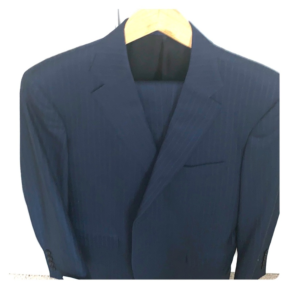 Blue suit